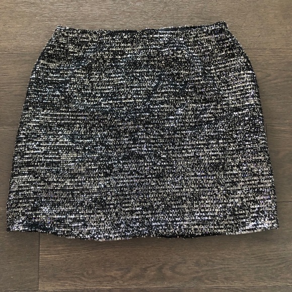 Women’s Anthropologie Hutch  Metallic Skirt L - Picture 3 of 9